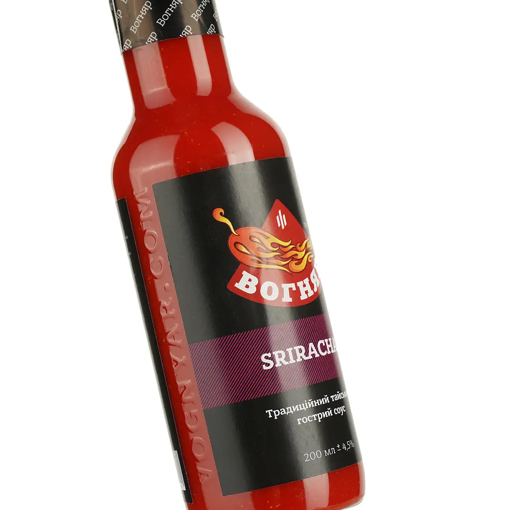 Соус Вогняр Shriracha гострий 200 мл (836412) - фото 3