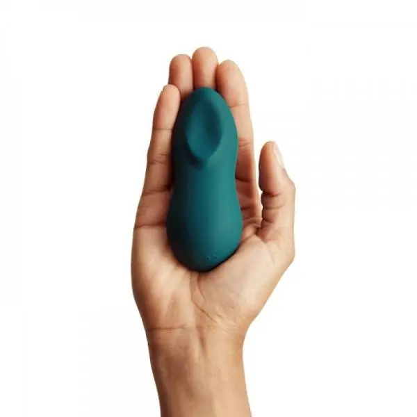 Лубрикант We-Vibe Touch X + 50 мл - Вібратор 10.2х4.3 см зелений - фото 6