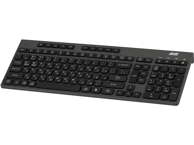 Клавіатура 2E KS280 WL BT Black/Gray (2 E-KS280WBGR_UA) - фото 8