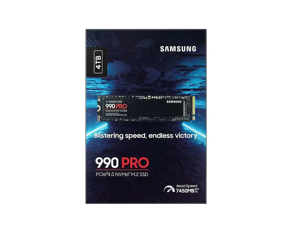 SSD накопичувач Samsung 990 PRO SSD M.2 4TB (MZ-V9P4T0BW) - фото 5