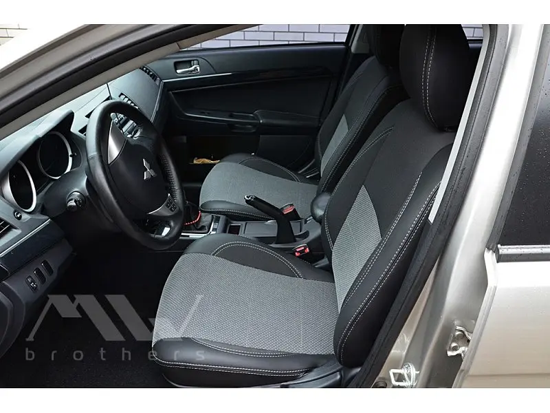 Авточохли модельні MW Brothers для Mitsubishi Lancer X Sportback c 2008 - фото 6