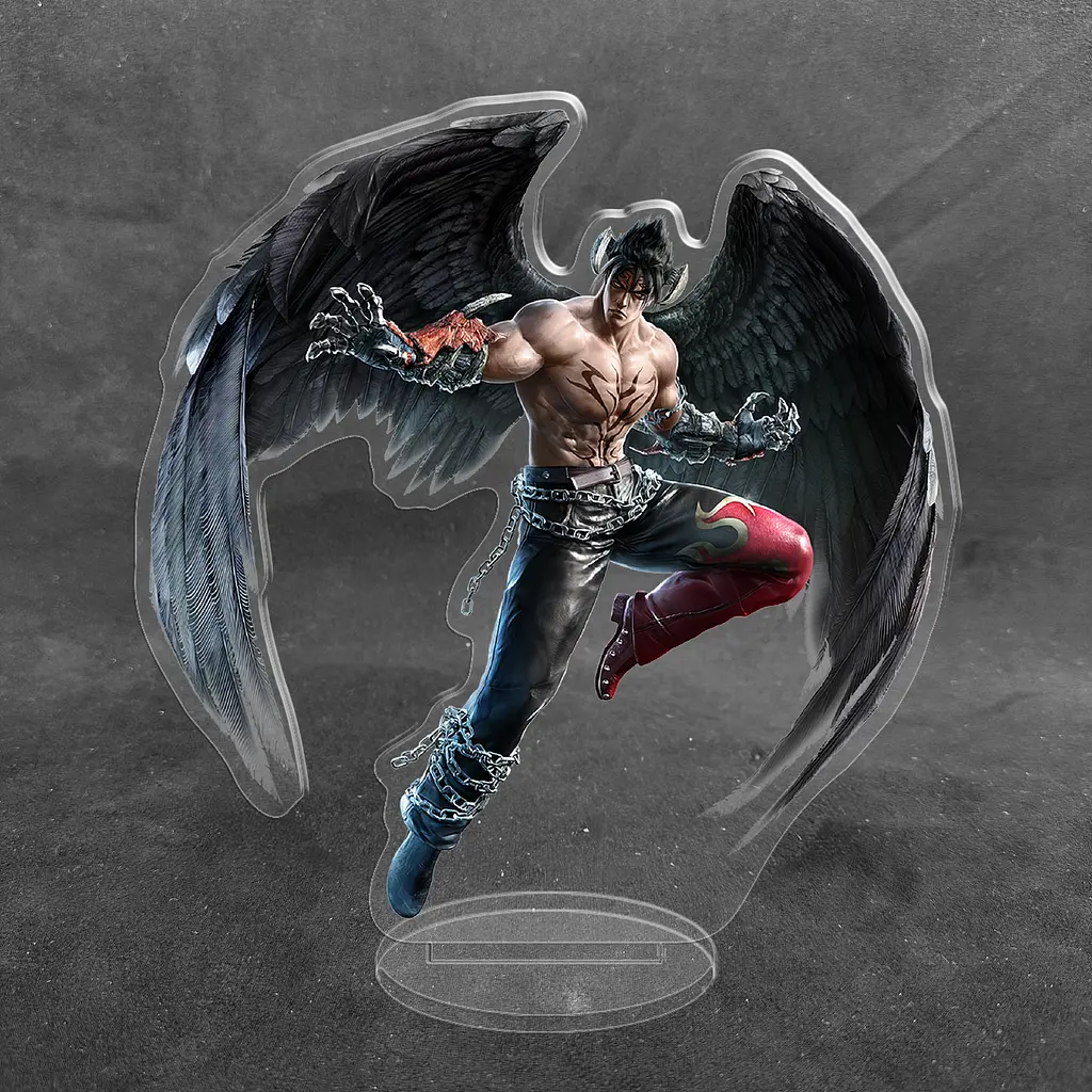 Акрилова колекційна фігурка Tekken - Дзін Кадзама 15 см - фото 2