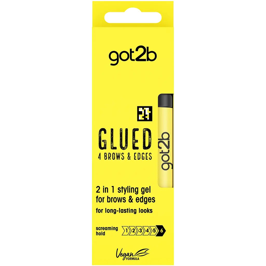 Гель для укладання брів та неслухняного волосся Got2b Glued 4 Brows & Edges 2в1 16 мл прозорий - фото 2