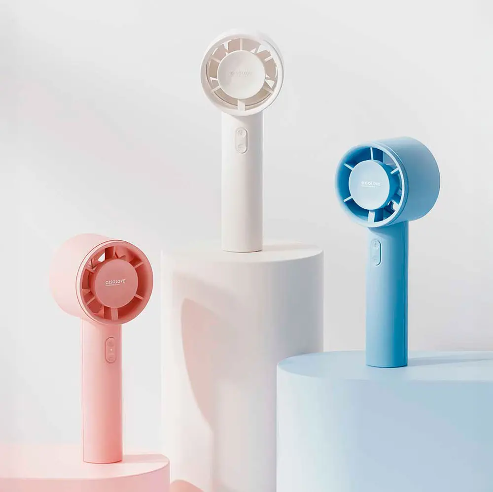 Портативний вентилятор Xiaomi Solove Portable Fan (F01-FAN) Blue - фото 3