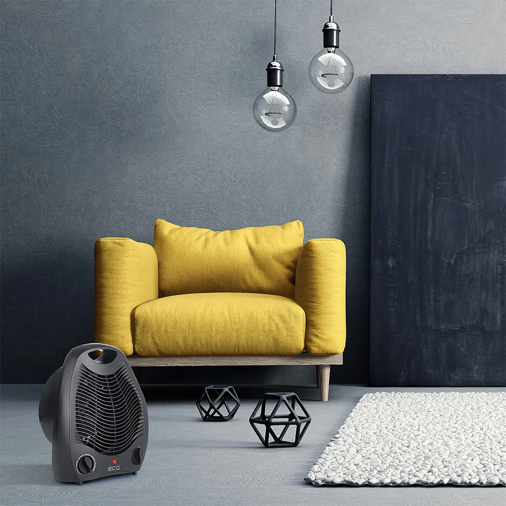 Тепловентилятор ECG TV 3030 Heat R Black - фото 8