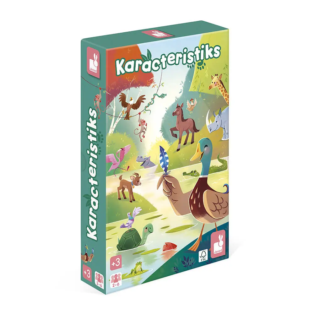 Janod Настольная игра Характеристики животных - фото 3