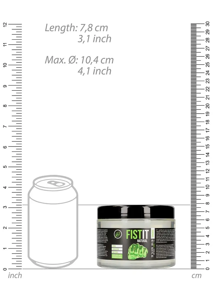Змазка для фістингу Fist It Natural, 500 мл - фото 8