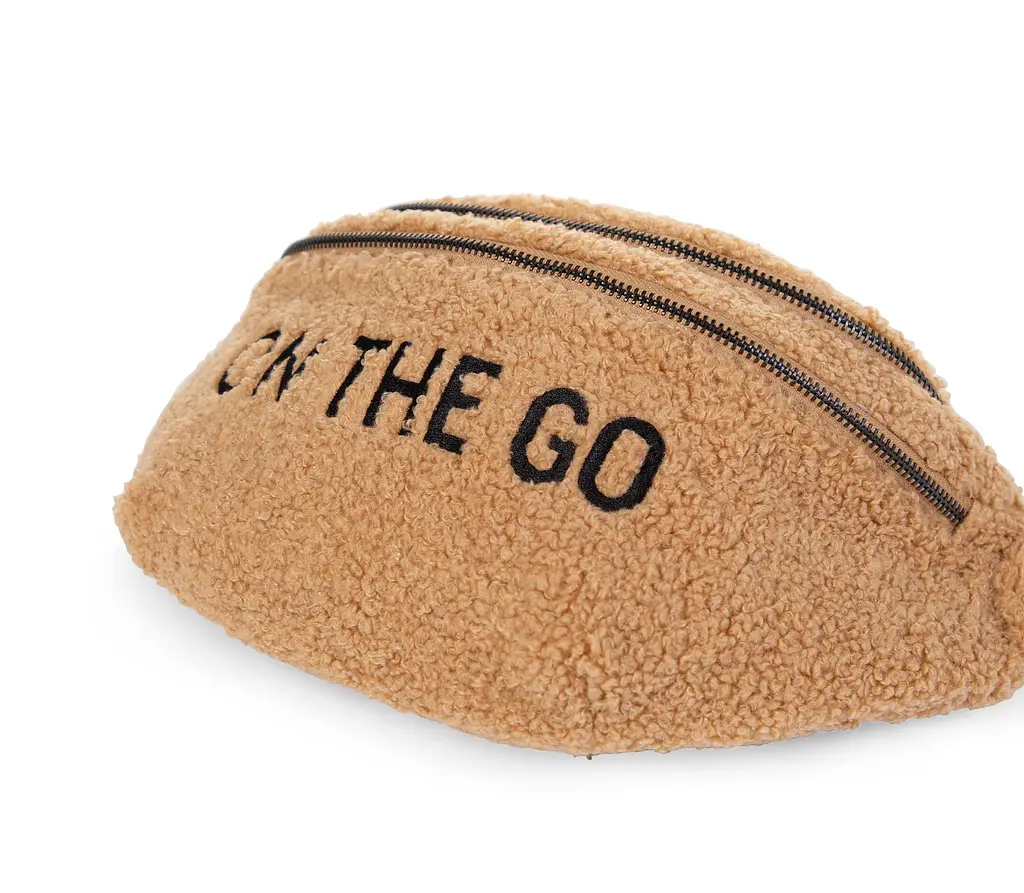 Сумка-бананка Childhome Banana Bag Teddy Бежева (CWBANAT) - фото 6