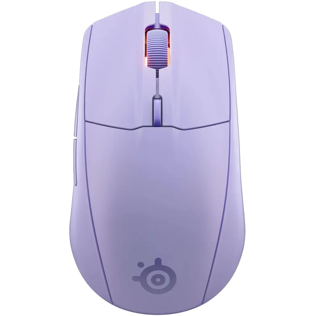 Комп'ютерна мишка SteelSeries Rival 3 Gen 2 Wireless RGB Lavender (62525) - фото 5