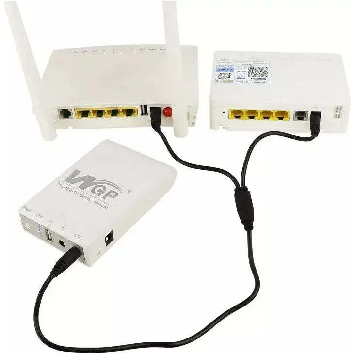 Джерело безперебійного живлення [ДБЖ] для роутера WGP Multi DC UPS White [110467] - фото 3