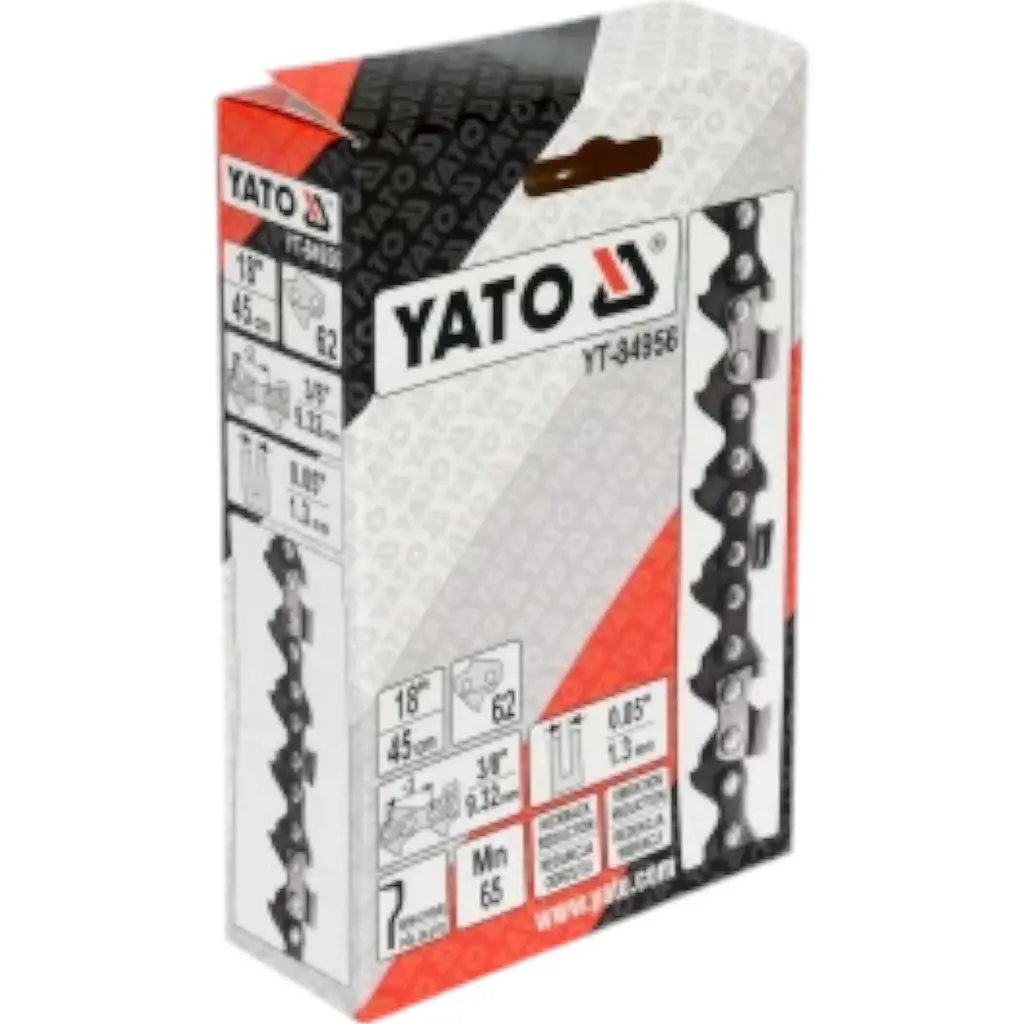 Цепь для бензопилы Yato 45 см 62 ячеек YT-849355 - фото 2