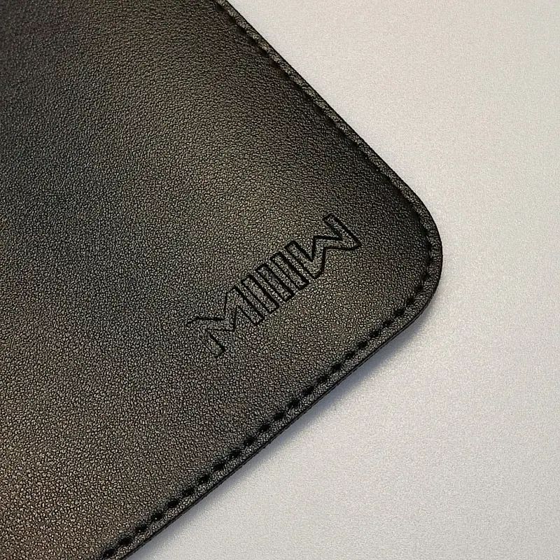 Килимок Xiaomi MIIIW MWMLV01 Oversize Leather Cork Mouse Pad 900x400mm black (MWMLV01) - фото 2