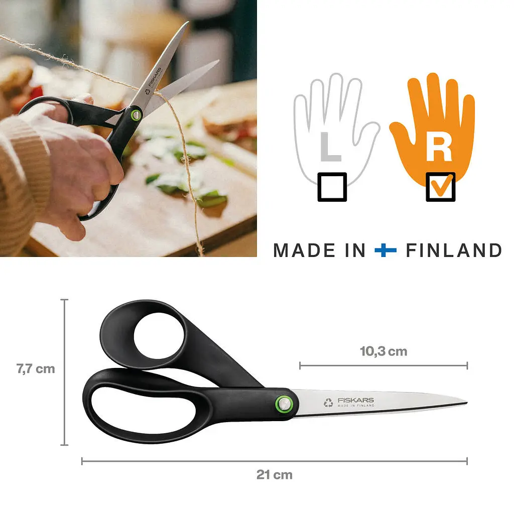 Універсальні ножиці Fiskars Functional Form 21 см (1074547) - фото 2
