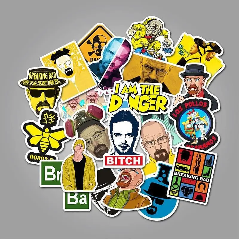 Стикерпак GeekLand Breaking Bad 50 штук - фото 5