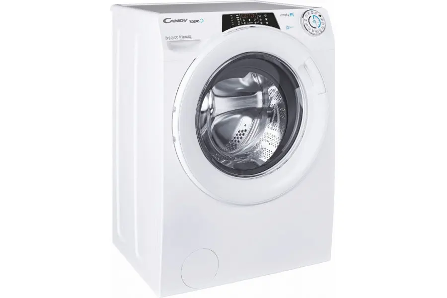 Пральна машина Candy з фронтальним завантаженням RO1496DWME/1-S, 9кг, 1400, A+++, Пара, 53см, Дисплей, Інвертор, Wi-Fi + Bluetooth, Білий (RO1496DWME/1-S) - фото 2