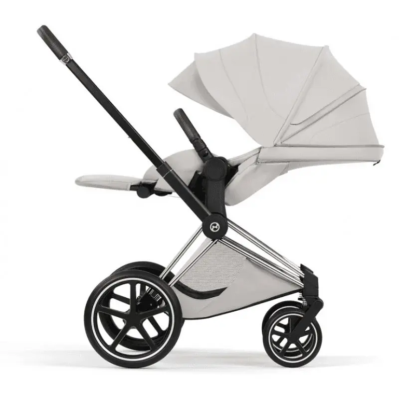 Cybex Priam Style 5.0 коляска 2 в 1 City Grey шасі Chrome - фото 7
