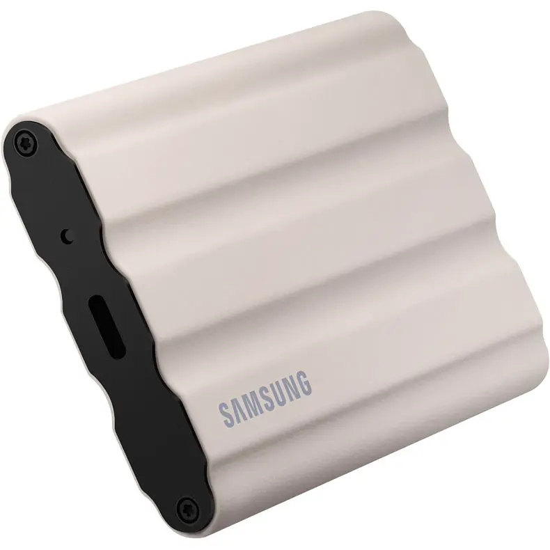 Зовнішній SSD накопичувач Samsung T7 Shield 1 TB Beige (MU-PE1T0K/EU) [97934] - фото 3