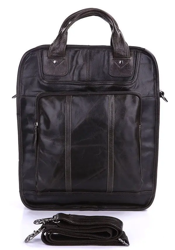 Сумка кожаная мужская Vintage 33х39,5х10 см sum0012457 - фото 4