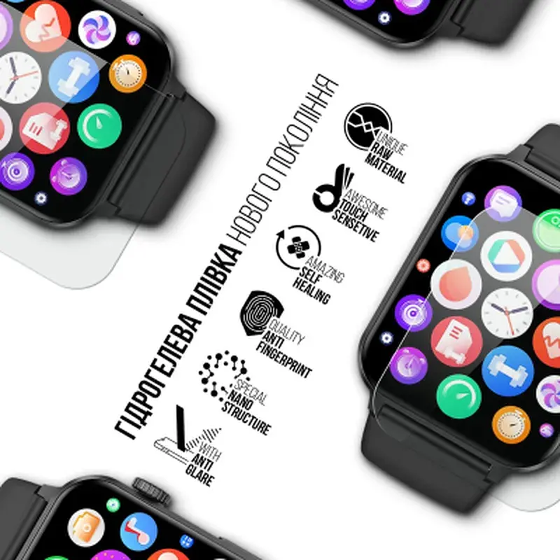Плівка захисна Armorstandart Matte hydrogel Blackview R30 Pro 6 pcs (ARM92002) - фото 2