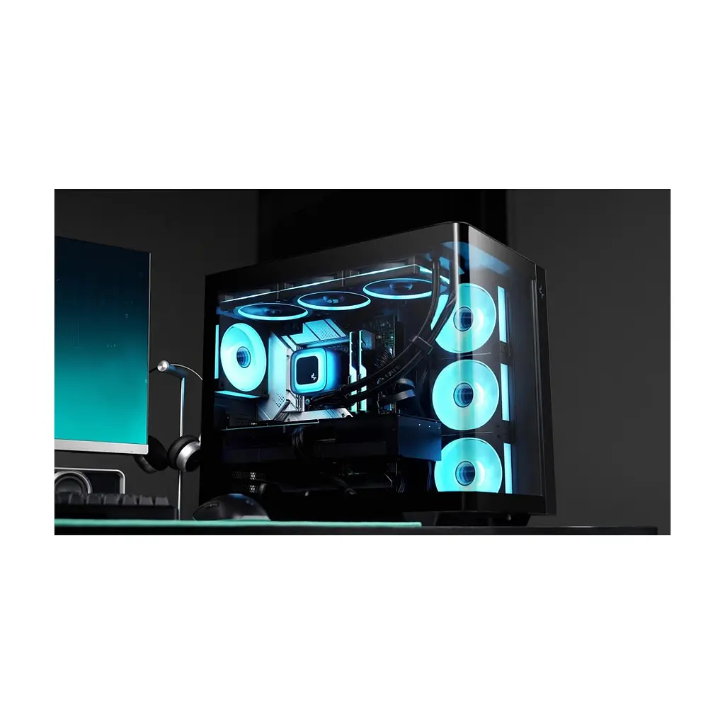 Корпус для ПК Deepcool CG530U 4F Black (R-CG530U-BKAGA4-G) - фото 2