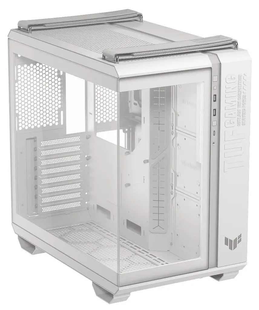 Корпус ASUS TUF Gaming GT502 Horizon белый без блока питания (90DC0093-B19010) - фото 2