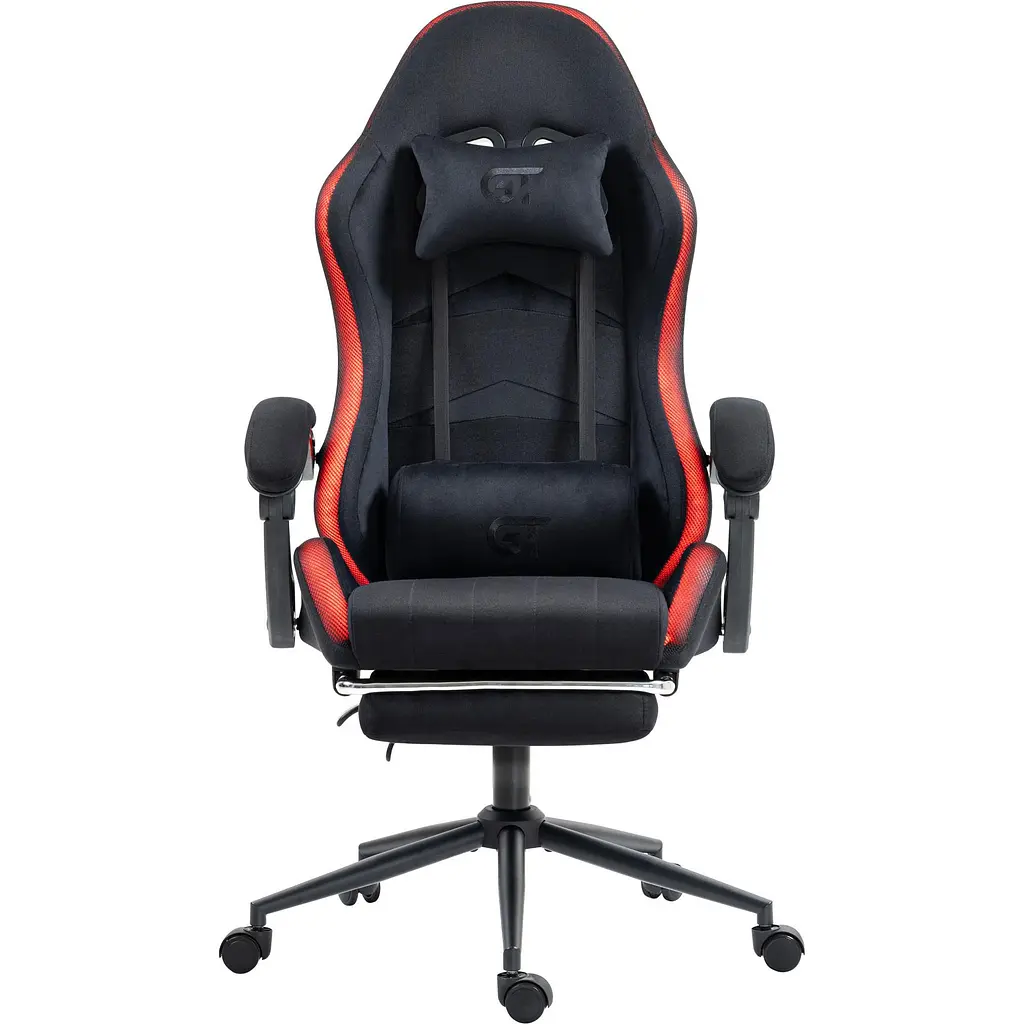 Геймерське крісло GT Racer X-2325 Fabric L Black [122614] - фото 4