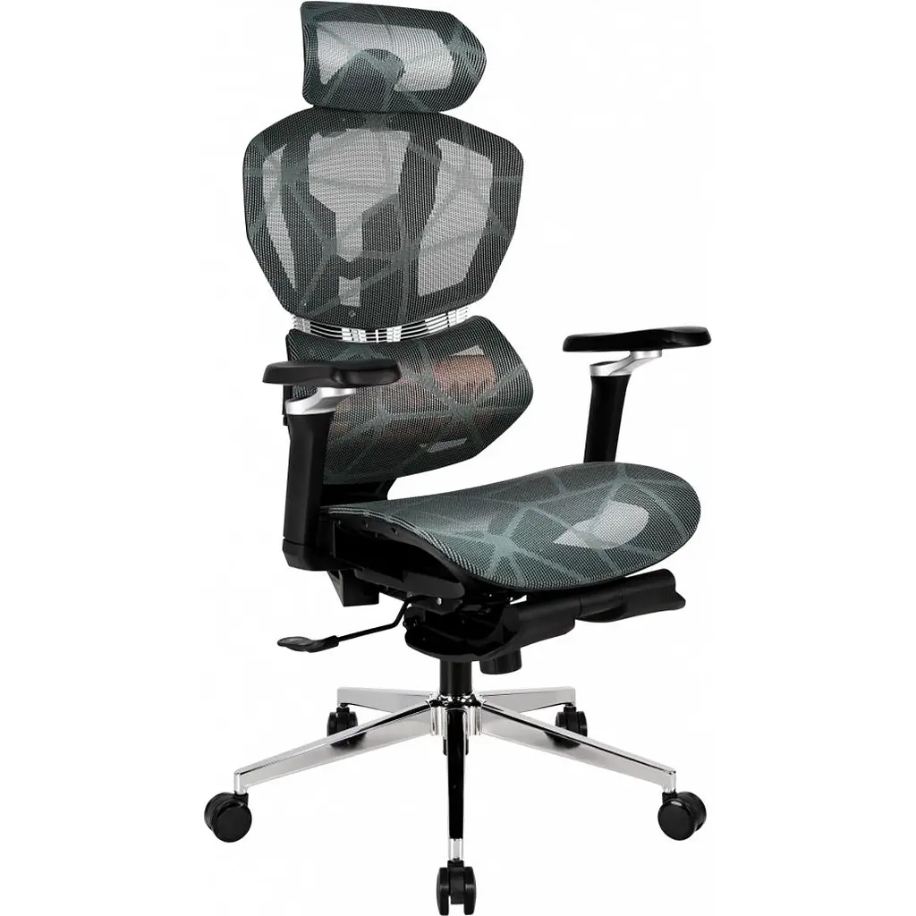 Геймерське крісло GT Racer X-7002 Massage Black/Black/Green [174672] - фото 2