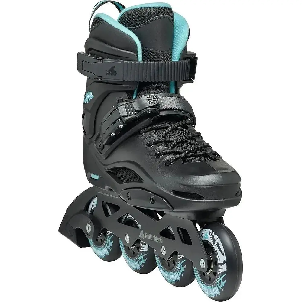 Ролики Rollerblade RB 80 W 38 Black/Light blue (1012-07400600-774-240) - фото 4