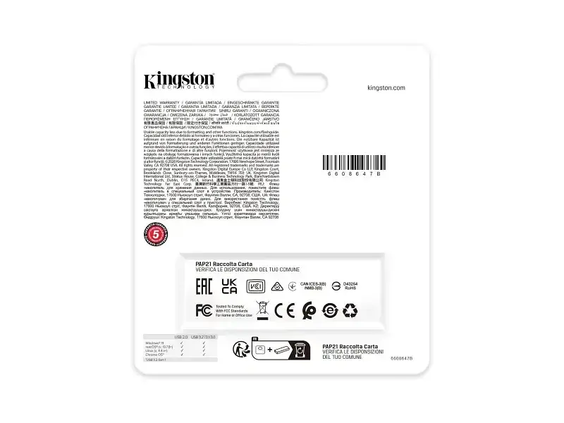 Флешка Kingston 64 GB DataTraveler Exodia G2 (DTXG2/64GB) - фото 6