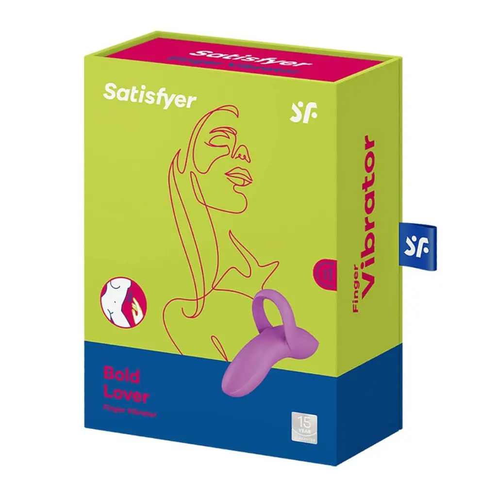 Вибратор на палец Satisfyer Bold Lover 9.3 см (розовый) - фото 4