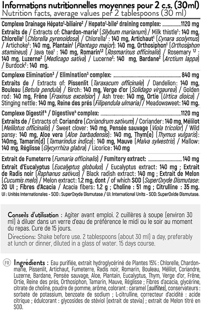 Комплекс STC Nutrition Natural Detox 500 мл - фото 2