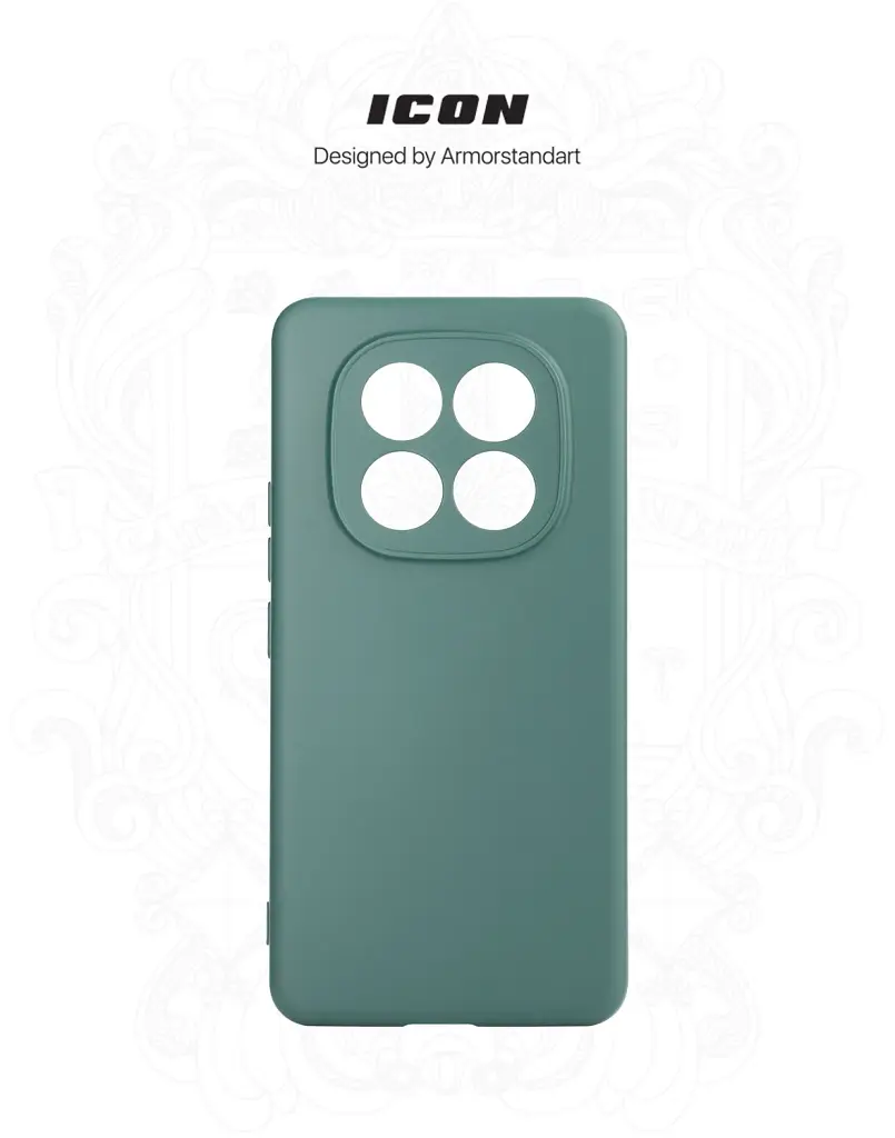Чохол ArmorStandart ICON для Xiaomi Redmi Note 15 Pro 4G Camera cover Dark Green - фото 3