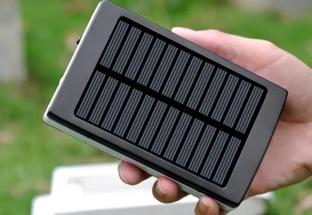 Мобільна зарядка Power Bank Metal + LED Solar 90000 mAh - фото 6