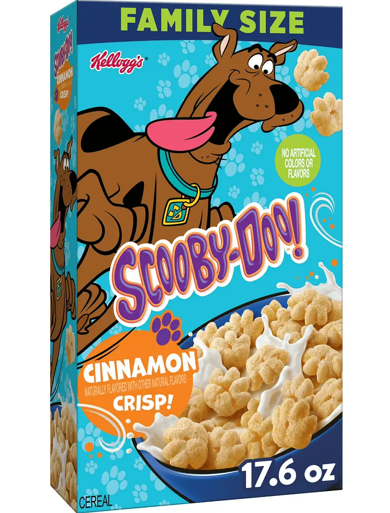 Сухий сніданок Kellogg's Cinnamon Crisp Scooby-Doo 499г - фото 2