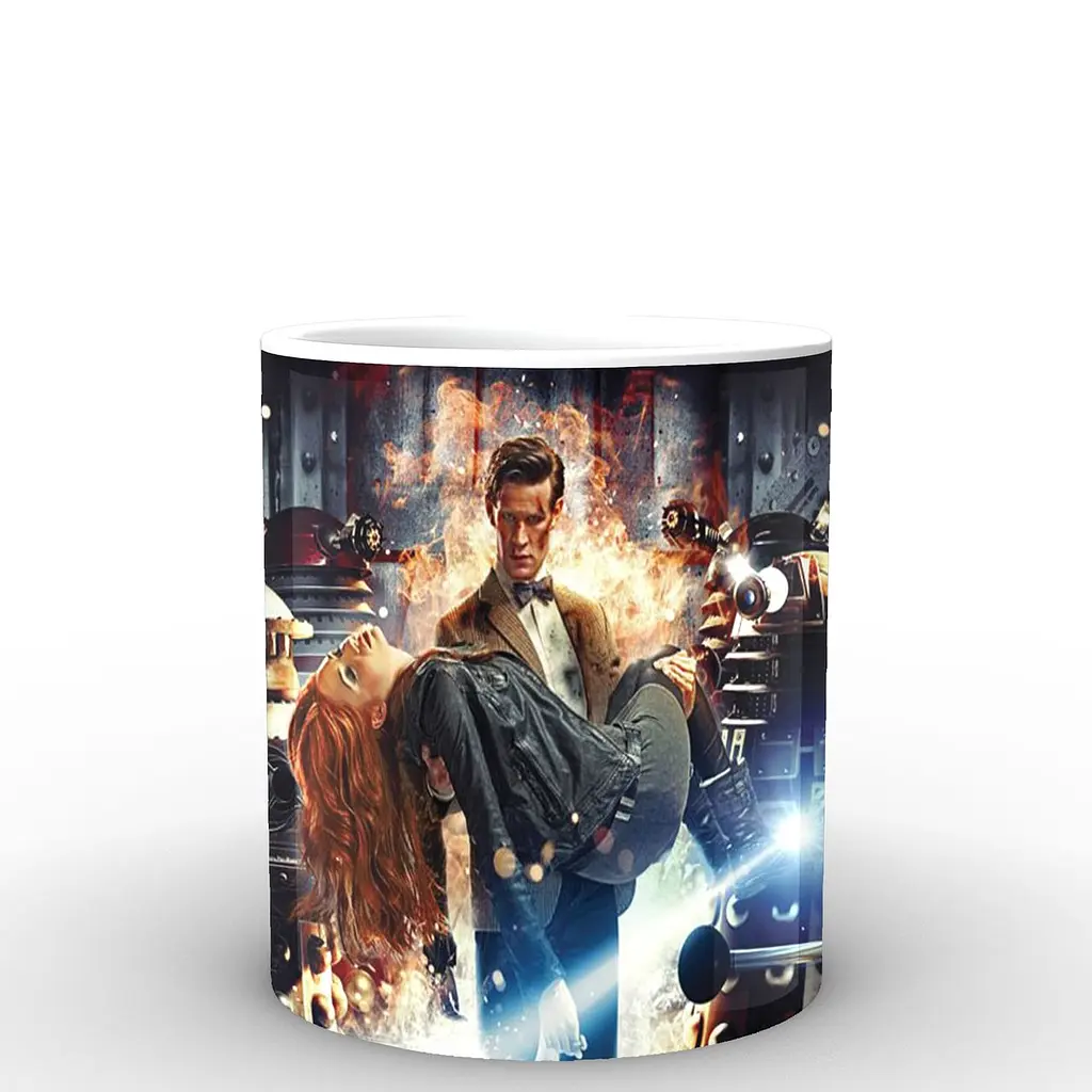 Кухоль GeekLand Doctor Who порятунок DW.02.049 330 мл білий - фото 2