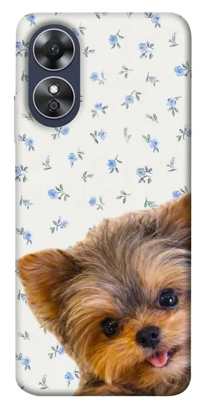 TPU чохол Demsky Cute Yorkie для Oppo A17