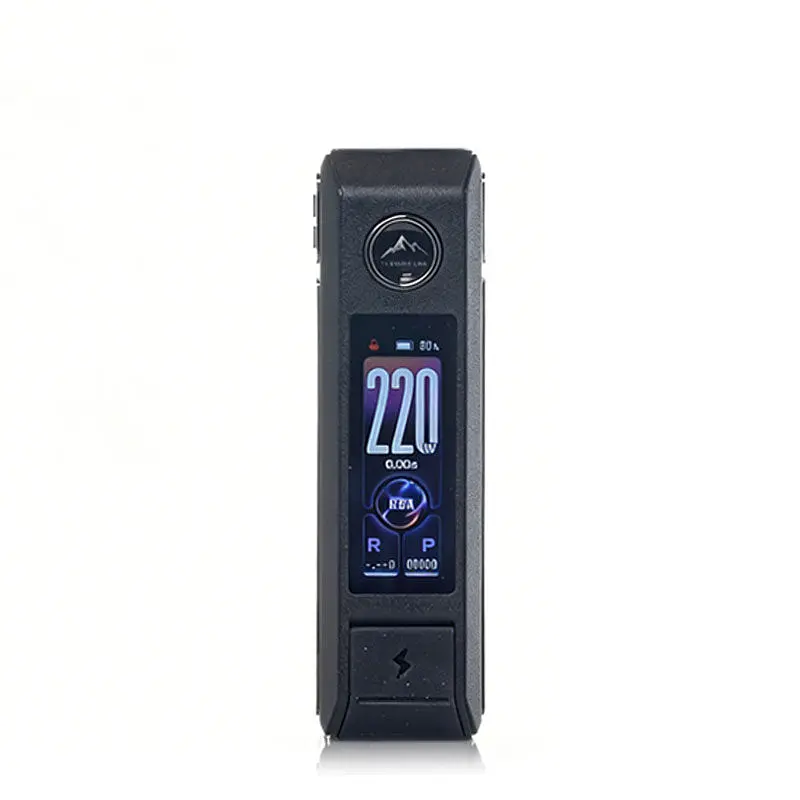 Батарейний мод Voopoo Drag 6 220W 4400mAh Вейп Mod Black (19207) - фото 3