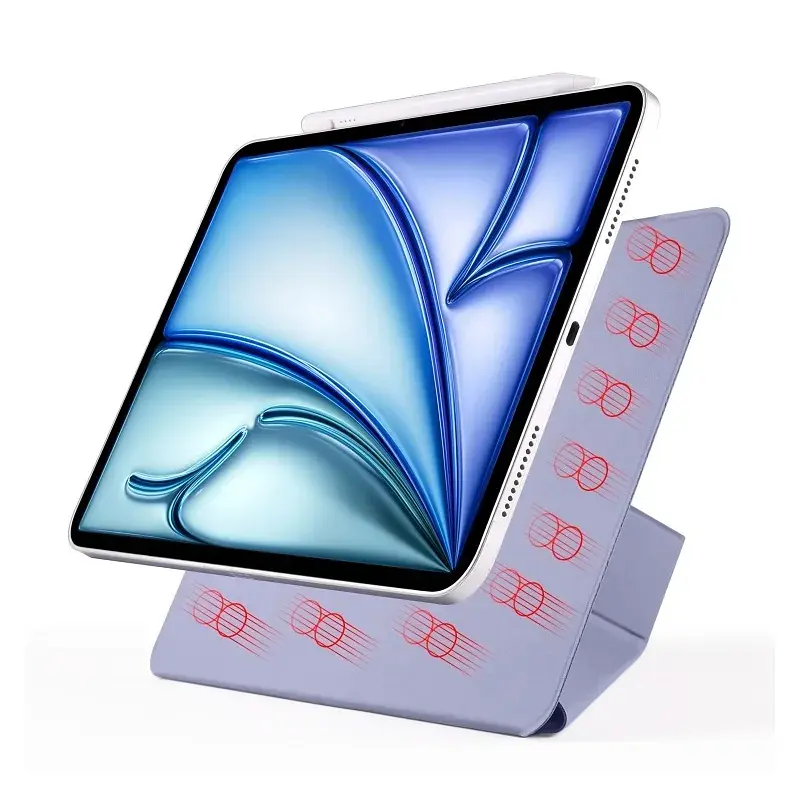 Чохол до планшета BeCover Ultra Slim Origami Magnetic Apple iPad Mini 7 2024 Deep Purple (712950) - фото 5