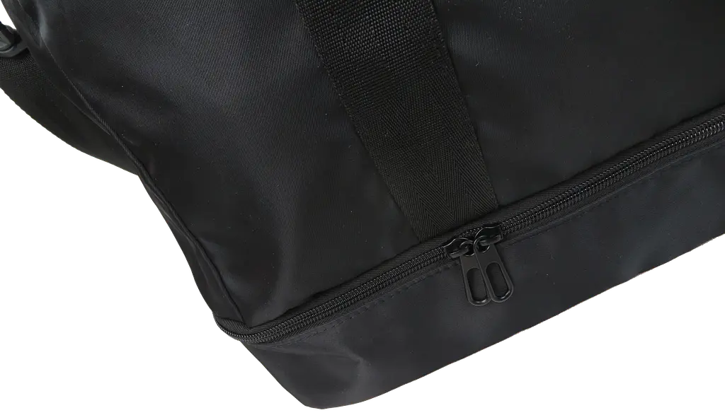 Дорожня сумка з відділом взуття 40L чорна Wallaby sum0028887 - фото 7