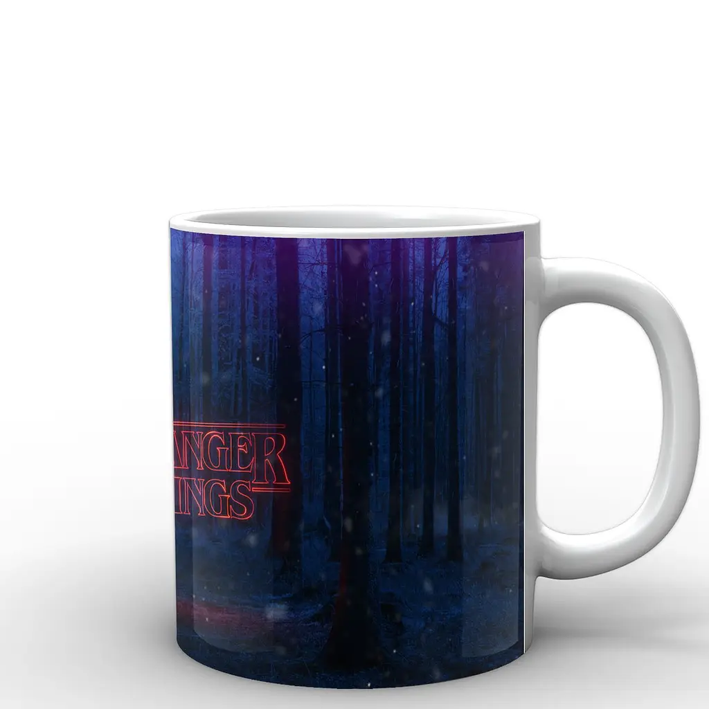 Кружка GeekLand Stranger Things Очень странные дела лого ST.02.017 330 мл белая - фото 2