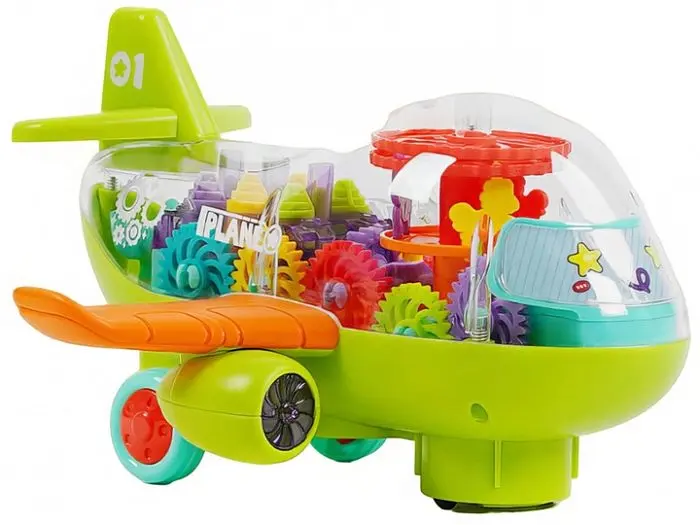 Літак музичний, WToys - фото 3