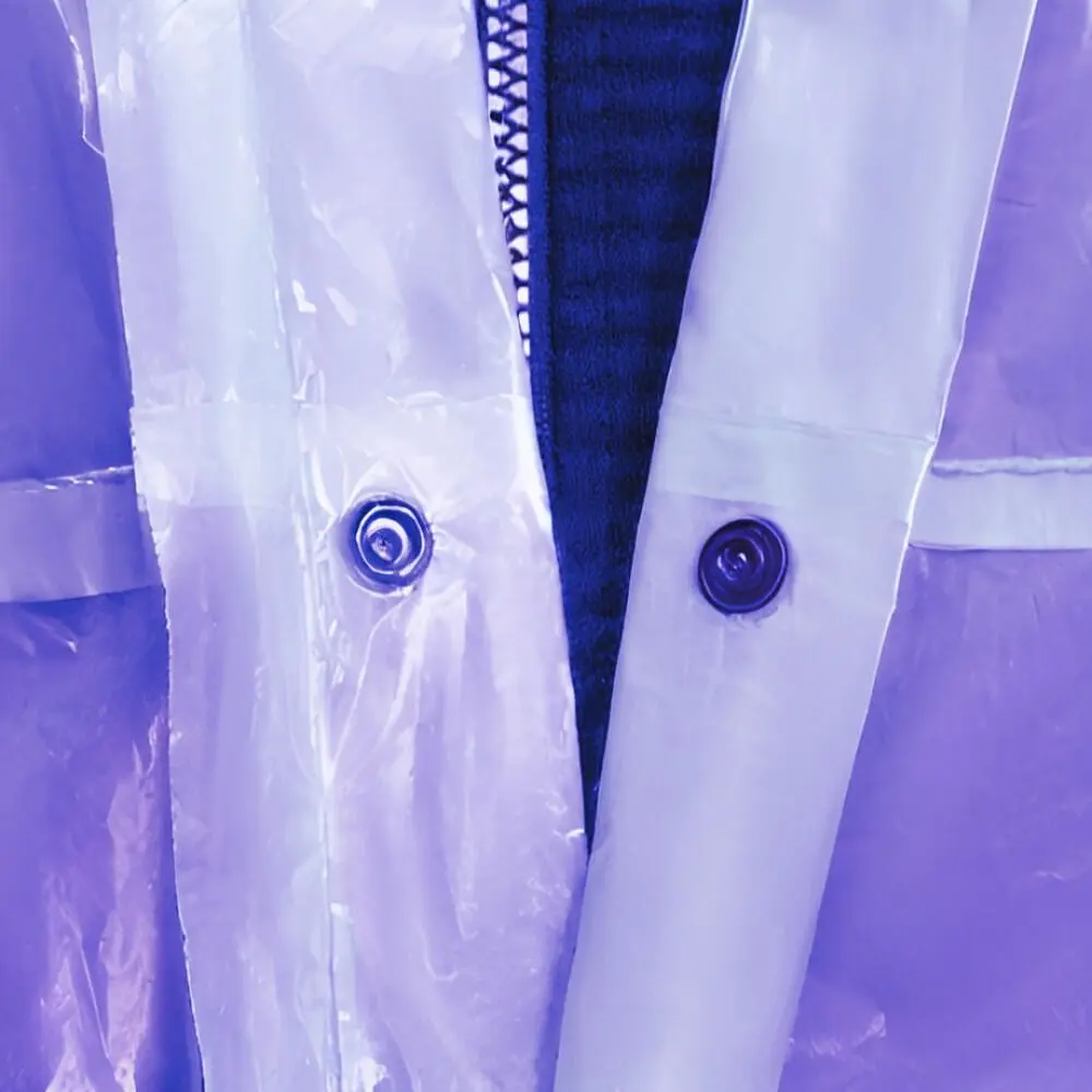 Пончо TrekLine на кнопках M/L фиолетовое (TREK-0350.012) - фото 3