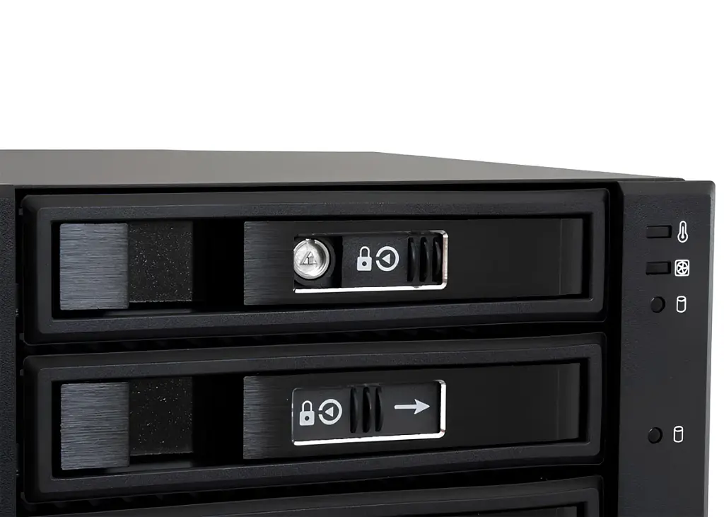 Бекплейн Chieftec 2x5.25" -> 3x3.5" HDDs Hot-Swap Aluminium (CBP-2131SAS) - фото 5