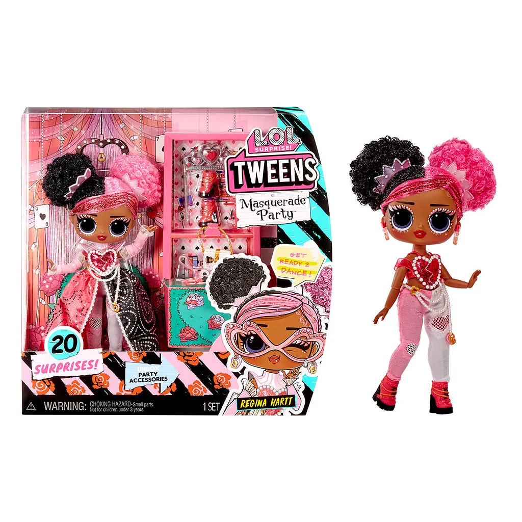 Игровой набор с куклой L.O.L. Surprise Tweens Masquerade Party Регина Хартт, с аксессуарами (584124) - фото 2