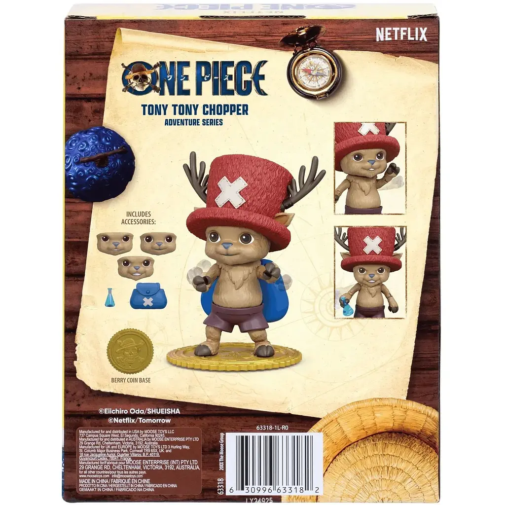 Колекційна фігурка Moose One Piece Chopper з артикуляцією (63318) - фото 11