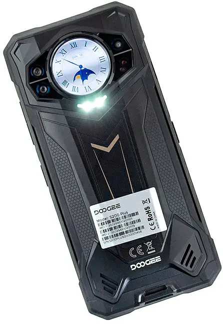 Смартфон Doogee S200 Plus 12/512GB Mystic Black (Global Version) - фото 4
