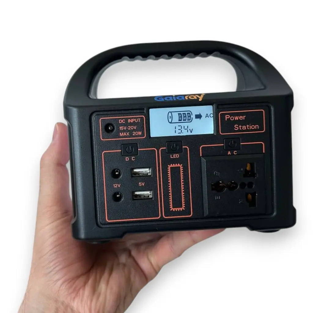 Портативна зарядна станція Gaigoy EG012Li 100W / 76.8Wh LiFePO4 220V - фото 9