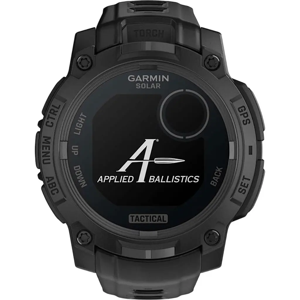 Смарт-часы Garmin Instinct 3 Solar 45mm Tactical Edition Black with Black Band (010-02934-50) [137249] - фото 2