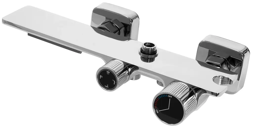Душова система Rea Helix chrom з виливом REA-P6620, Хром - фото 2