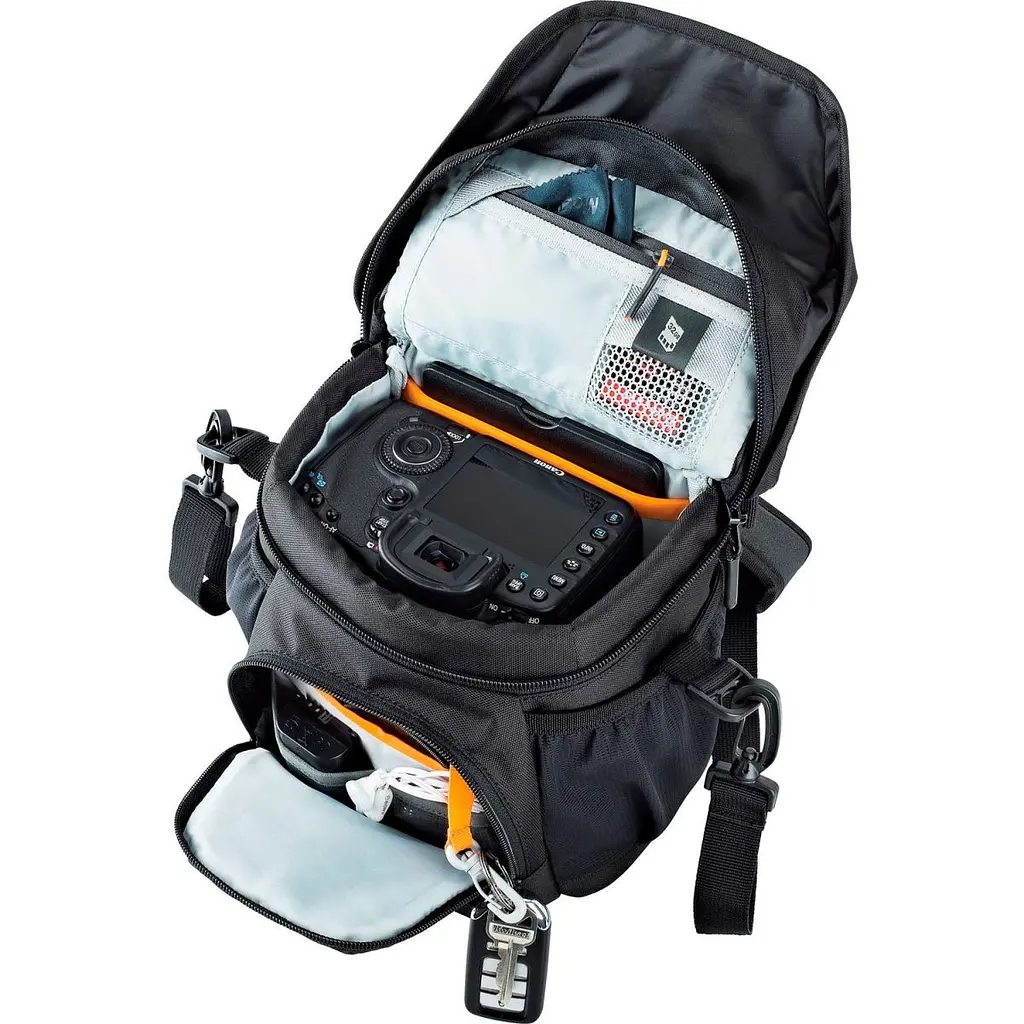 Сумка для фотоапарата Lowepro Nova 140 AW II Black (LP37117-PWW) [135678] - фото 8